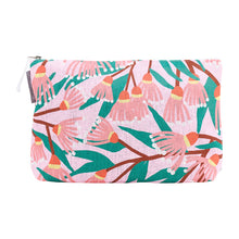 Load image into Gallery viewer, Large Cosmetic Bag | Linen | Blossom Branches
