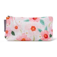Load image into Gallery viewer, Linen Cosmetic Bag | Meadow Blush