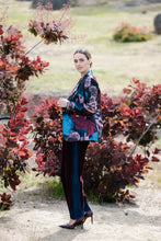 Load image into Gallery viewer, M.A.Dainty Zazzle Jacket | Midnight Roses