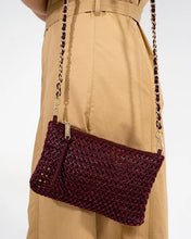 Load image into Gallery viewer, Molly Crossbody | Burgundy Weave