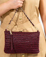 Load image into Gallery viewer, Molly Crossbody | Burgundy Weave