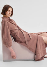 Load image into Gallery viewer, McKenna Stripe Dress | Chocolate