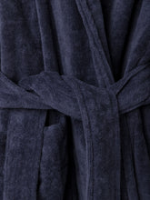 Load image into Gallery viewer, Velour Cotton Robe | Night