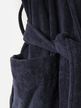 Load image into Gallery viewer, Velour Cotton Robe | Night
