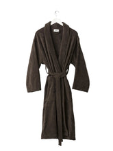 Load image into Gallery viewer, Velour Cotton Robe | Cocoa