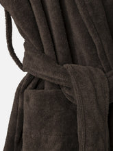 Load image into Gallery viewer, Velour Cotton Robe | Cocoa