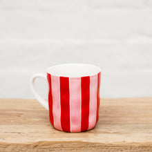 Load image into Gallery viewer, Mug | Red &amp; Pink Stripe
