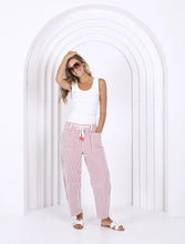 Load image into Gallery viewer, Carter Barrel Jeans | Rust Stripe
