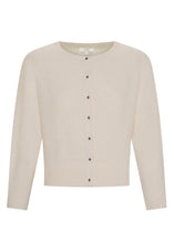 Load image into Gallery viewer, Haven Cardigan Lurex Back | Pebble