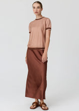 Load image into Gallery viewer, Kaspar Layered Tee | Pink/Toffee