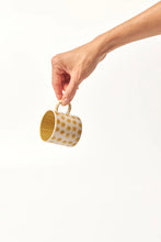 Load image into Gallery viewer, Chino Espresso Cup | Mustard Dot