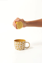 Load image into Gallery viewer, Chino Mug | Mustard Dot