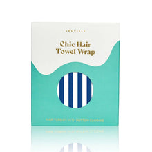 Load image into Gallery viewer, Riva Hair Towel Wrap | Fontelina Stripe