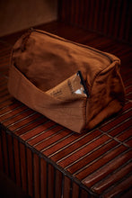 Load image into Gallery viewer, Journey Toiletry Canvas Bag | Cinnamon