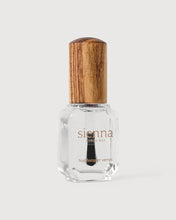 Load image into Gallery viewer, Clear nail polish bottle with wooden cap 