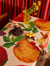 Load image into Gallery viewer, Fruit Multi Linen Tablecloth | Medium