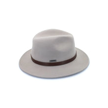 Load image into Gallery viewer, Zermatt Wool Felt Fedora | Light Grey