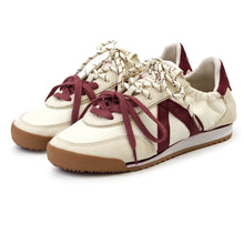 Load image into Gallery viewer, ASFVLT Grace Sneaker | Cream Cabernet