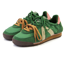 Load image into Gallery viewer, ASFVLT Grace Sneaker | DK Green/Pink