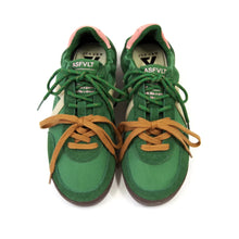 Load image into Gallery viewer, ASFVLT Grace Sneaker | DK Green/Pink