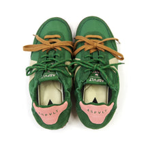 Load image into Gallery viewer, ASFVLT Grace Sneaker | DK Green/Pink