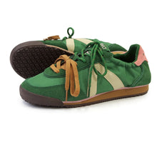 Load image into Gallery viewer, ASFVLT Grace Sneaker | DK Green/Pink