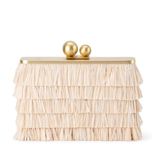 Load image into Gallery viewer, Carlita Carnivale Fringed Shoulder Bag | Natural