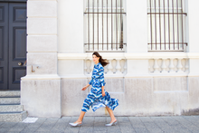 Load image into Gallery viewer, Cecilie Dress | Blue Mosaic