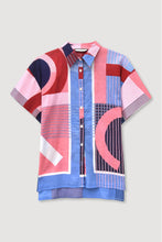 Load image into Gallery viewer, Andrew Ta Poesie Shirt | Red/Blue