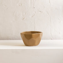 Load image into Gallery viewer, Elin Faceted Bowl - Mustard