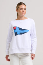 Load image into Gallery viewer, Classic Zipside Naval Flag | White/Navy