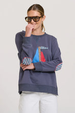 Load image into Gallery viewer, Classic Zipside Sail Boat | Navy/Multi