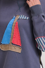 Load image into Gallery viewer, Classic Zipside Sail Boat | Navy/Multi