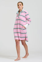 Load image into Gallery viewer, Rugby Summer Dress | Pink Multi Stripe
