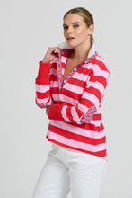 Load image into Gallery viewer, Rugby Sweatshirt | Lolly Pink/Red