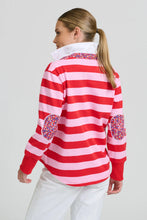 Load image into Gallery viewer, Rugby Sweatshirt | Lolly Pink/Red