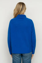 Load image into Gallery viewer, Petersham Wool/Cashmere Polo Neck | Azure