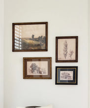 Load image into Gallery viewer, Oak Tree Pencil Wall Art