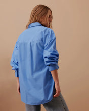 Load image into Gallery viewer, Peta Oversized Shirt | Sky Blue