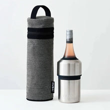 Load image into Gallery viewer, Huski Wine Cooler Tote | Black