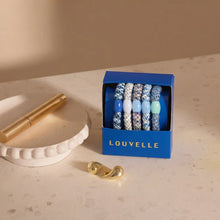 Load image into Gallery viewer, Woven Hair Ties | Blue
