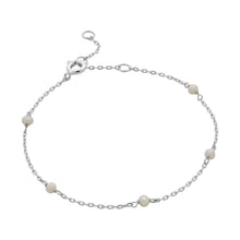 Load image into Gallery viewer, Lilibet Silver Pearl Bracelet