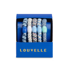 Load image into Gallery viewer, Woven Hair Ties | Blue