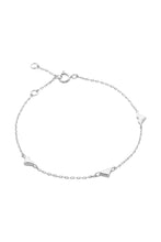 Load image into Gallery viewer, Mariel Silver Heart Bracelet