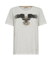 Load image into Gallery viewer, Kylah O-SS Deco Tee | Ecru