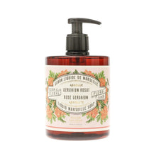 Load image into Gallery viewer, Rose Geranium Marseille Liquid Soap