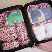 Load image into Gallery viewer, Vanity Lite Packing Cube Set | Pink Garden