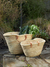Load image into Gallery viewer, Moroccan Basket w/Short Handles