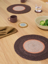 Load image into Gallery viewer, Pinto Placemat | Mulberry/Heather