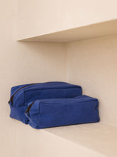 Load image into Gallery viewer, Marlo Contrast Wash Bag | Aegean/Rye